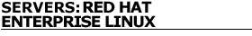 Servers: Red Hat Enterprise Linux